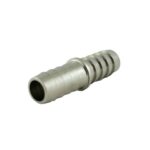 Hose Splicer 1/2" x 1/2" Barbs Chrome