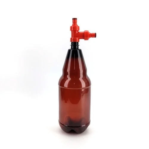 35703 PET Bottle Thread Tee Fitting for Carbonation Ball Lock Quick Disconnects - Image 1
