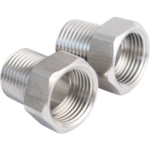 Adapter 1/2" MBSP x Female Beer Thread SS