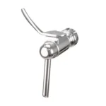 Euro-style Beverage Faucet with Side Pull Handle SS Micro Matic