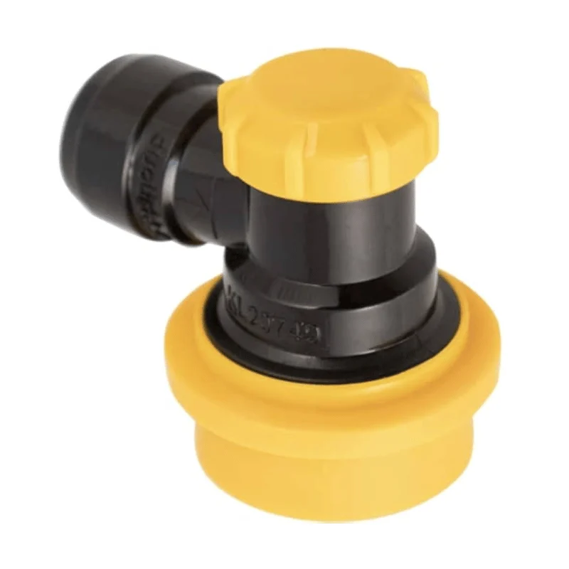 duotight-ball-lock-bev-out Duotight Flow Control Ball Lock Beverage Coupler with 8 mm Duotight Fitting - Image 1