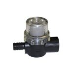 Strainer with Twist-On Cap 1/2" Barb x 1/2" FPT, Shurflo