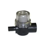 Strainer with Twist-On Cap 1/2" Barb x 1/2" FPT, Shurflo