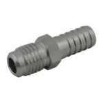 Nipple, Cold Plate, 1/2" -16 MFL x 3/8" Barb SS