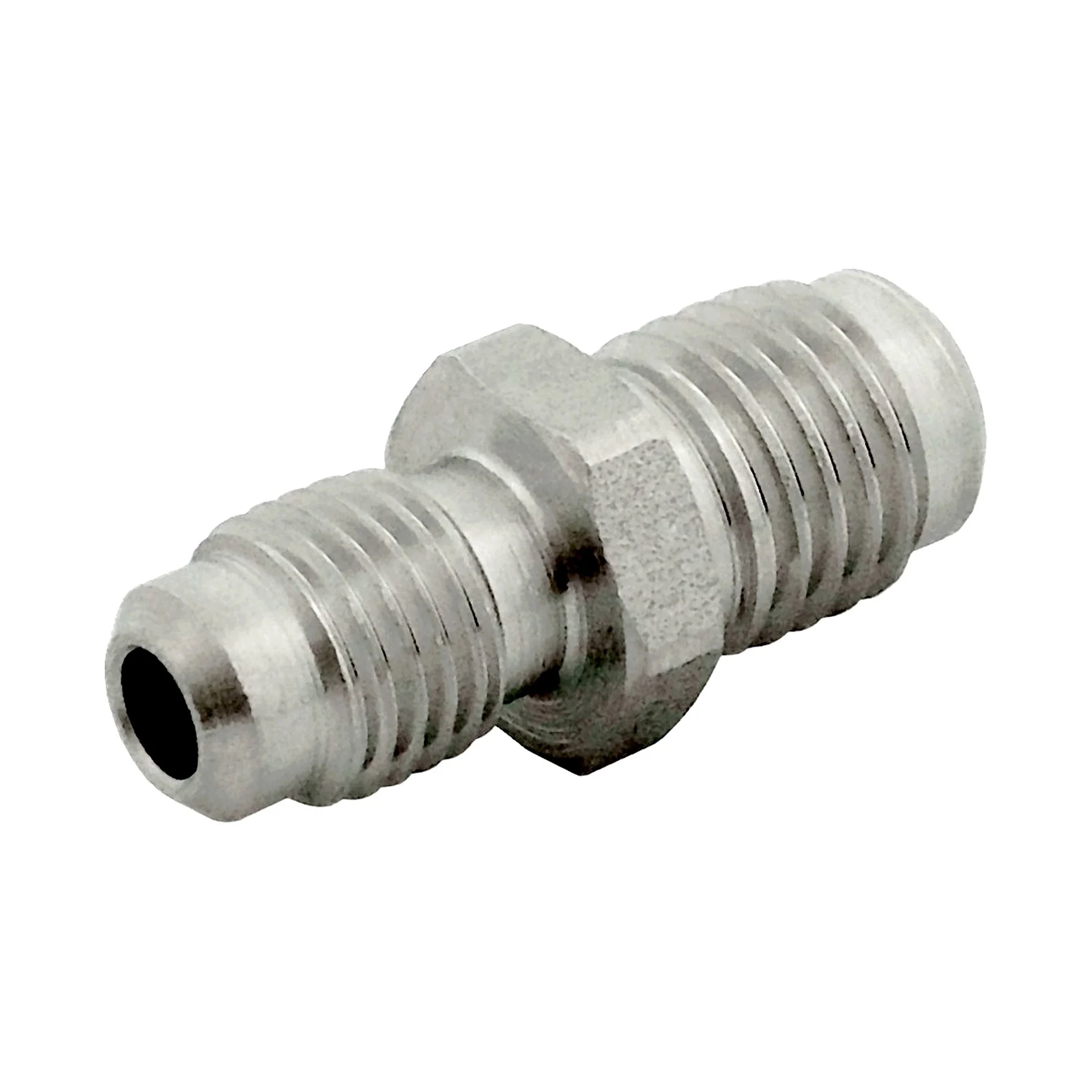 04c03233_0 Double Male Flare Fitting 1/4" MFL x 5/16" MFL - Image 1