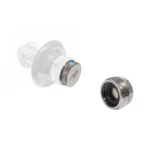 Faucet Plug, Chrome