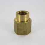 Reducing Coupling, 1/2" x 3/8" Female, Brass