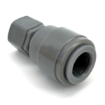 Push-In Fitting 9.5 mm (3/8") x 1/4" Flare Duotight Duotight