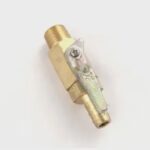 Shut-off Valve 1/4" MPT x 5/16" Barb Brass