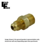 Adapter 3/8" MPT x 3/8" MFL Brass