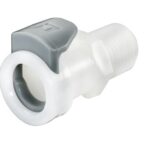 Quick Release AP Series Female x 3/8" MPT and Shut Off Valve