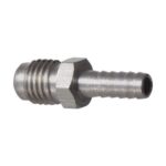 Nipple 3/8" MFL x 1/4" Barb SS