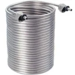 Draft Cooling Coil 50' x 5/16" Double-wound 5" Dia SS ABECO