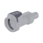 Quick Release AP Series Female x 3/8" Barb and Shut Off Valve