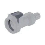 Quick Release AP Series Female x 3/8" Barb and Shut Off Valve