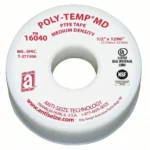 Teflon Tape Large Roll 1/2" x 108'