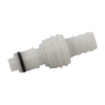 Quick Release AP Series Male x 3/8" Barb and Shut Off Valve