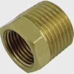 Reducer 3/8" FPT x 1/2" MPT Brass
