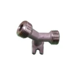Wall Bracket, Elbow 45° MBT x MBT 3/8" Bore SS