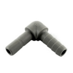 Push-In Fitting 3/8" Stem x 3/8" Barb Elbow DMfit
