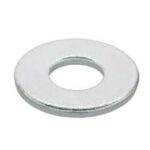 Flat Washer 1" ID 2.5" OD Zinc