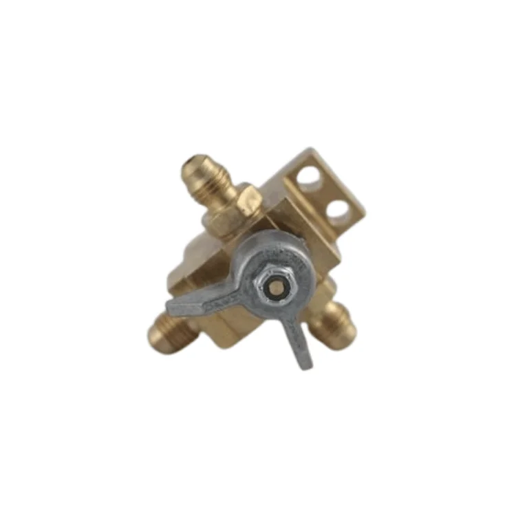 he-07950 Gas Changeover Valve Assembly 1/4" MFL Fittings - Image 1