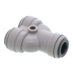 Push-In Fitting 3/8" Female Y Coupling John Guest