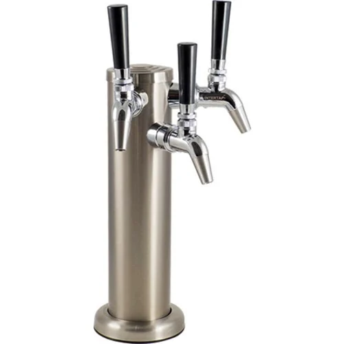 komos-triple-tap-tower-ss-intertap-faucets Column Tower Triple InterTap Faucet SS KOMOS - Image 1
