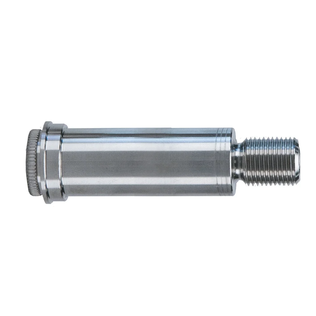 kool-rite-insert-beer-faucet-shank-long-304-stainless-steel Shank Assembly Kool-Rite Long for Micro Matic Tower 2 5/8" x 5/16" Bore SS - Image 1