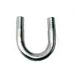 U-Bend 3/8" Barbs 1.5" on Center SS