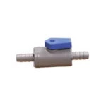Shut-off Valve, In-line, 1/4" Barb Lexan