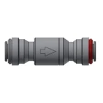 Push-In Fitting Straight Check Valve 3/8" Female John Guest