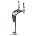Column Tower Double Faucet Cobra™ SS with Glycol-Loop Micro Matic