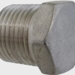Hex Plug 1/2" MPT SS