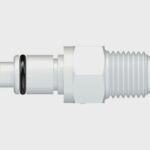Quick Release PL Series Male x 1/4" MPT and Shut Off Valve