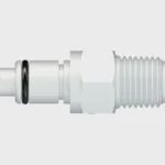 Quick Release PL Series Male x 1/4" MPT and Shut Off Valve