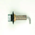 Shank Assembly 2" x 1/4" Bore & Elbow Hose Barb Chrome