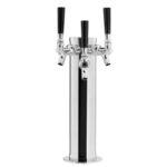 Column Tower Triple Faucet Chrome KDI