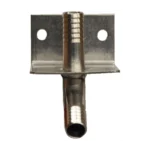 Wall Bracket, 45° 3/8" Barb SS