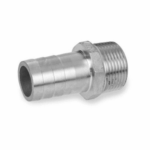 Nipple, King 3/8" SS
