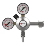 CO2 Regulator Primary Dual Gauge Premium Plus 0-60 psi Micro Matic