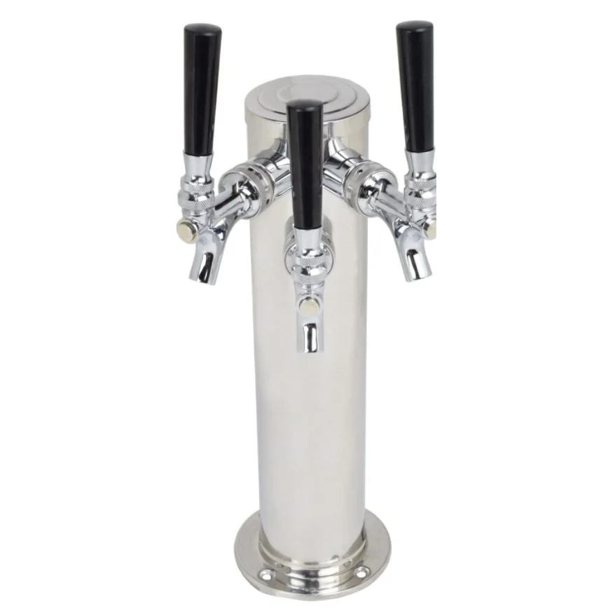 abeco-column-tower-triple-ss Column Tower Triple Faucet (Wine) SS ABECO - Image 1