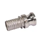 Camlock (Type E) 1/2" Male x Hose Barb SS