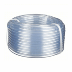 Tubing, Transfer, Clear Vinyl 1/4" ID, 100' Roll