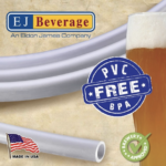 EJ Bev, Ultra Barrier PVC-Free Tubing 3/16" ID, 100' Roll