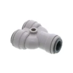 Push-In Fitting 3/8" Female Y Coupling John Guest