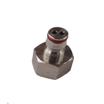 aa-05328.jpg Garden Hose Female x Ball Lock Product Stud Adapter SS - Image 1