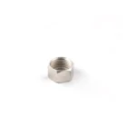 Hex Cap, Chrome Plated Brass