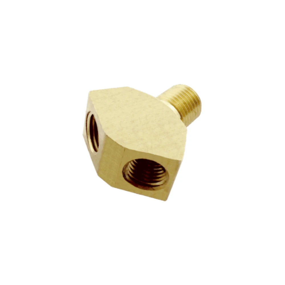 aa-05700.webp Y Splitter Gas 1/4" MPT x (2) 1/4" FPT Brass - Image 1