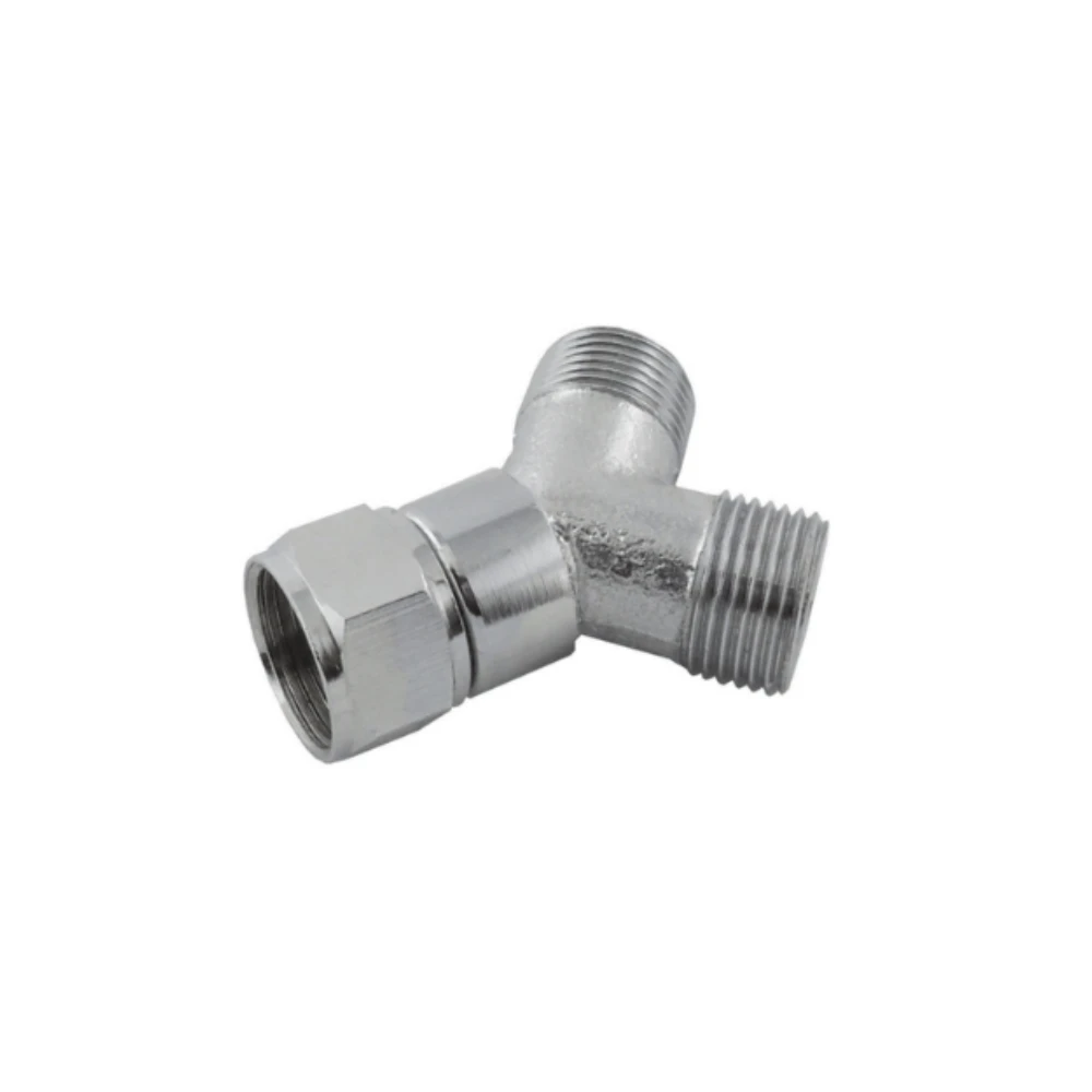 aa-05800.webp Y Splitter Hex Beer Chrome - Image 1